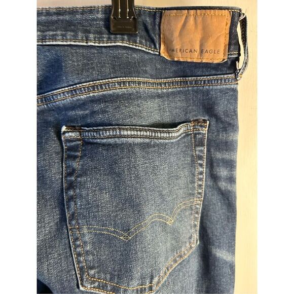 America Eagle 36x32 air flex+ athletic fit jeans #54485 - Picture 7 of 11